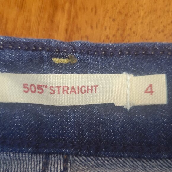 Levi’s ~ Sz 4 ~ 505 Straight Leg Jeans ~ Excellent / New Condition - Picture 9 of 9